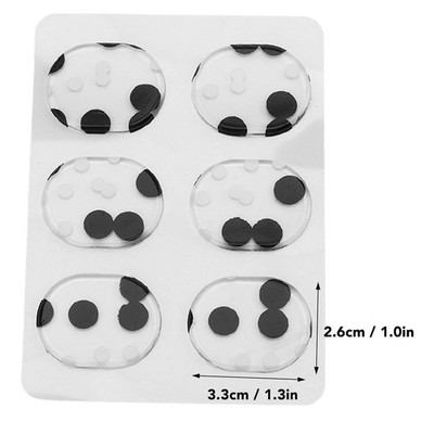 30x Drum Dampener Gels Oval Shape Soft Safe Silicone Easy To Use Drum Silencers