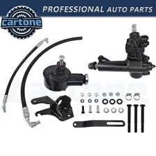 Power Steering Gear Box For 1955-57 Chevy Belair 150 210 Upgrade Conversion Kit