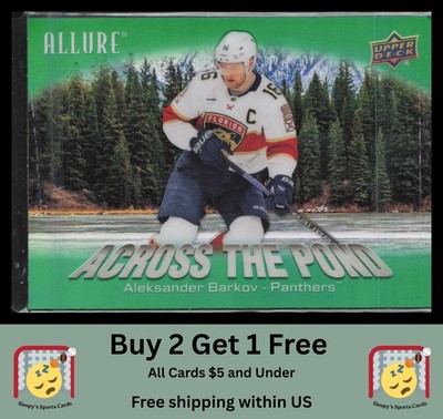 Aleksander Barkov 2024-25 Upper Deck Allure #ATP-6 Across the Pond Green