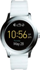 Fossil Q Founder Gen 2 Smartwatch FTW2115 White Silicone Band BARELY USED Wear O