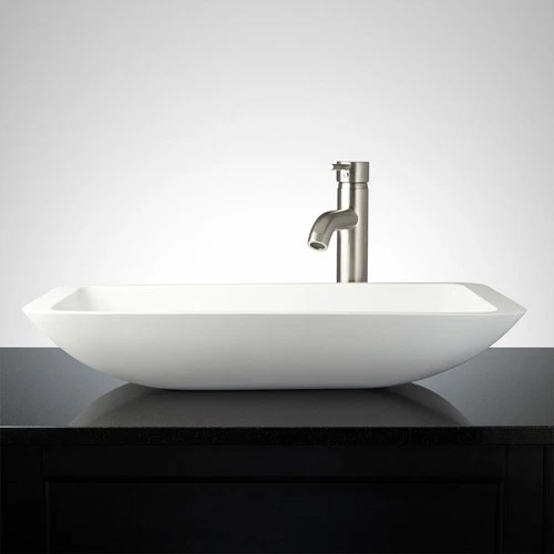 Signature Hardware 398736 Canopus 24" Resin Vessel Bathroom Sink - Picture 1 of 3