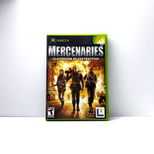 Mercenaries Microsoft Original Xbox CIB Refurbished & Tested Free Shipping