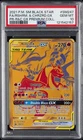2021 POKEMON SM BLACK STAR PROMO #SM247 FULL ART/RESHIRAM & CHARIZARD GX PSA 10