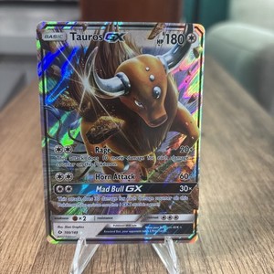 tauros gx pokemon card value Pokemon Tauros GX 100/149 Ultra Rare Holo Card Very Used Condition