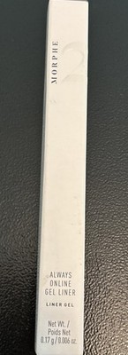 Morphe 2 Always Online Gel Liner Weight 0.17g power off