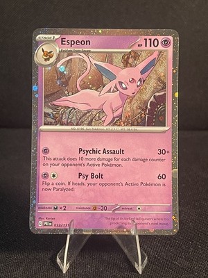 Espeon (Cosmos Holo) Holo Rare Miscellaneous Cards & Products 033/131 NM