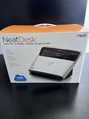 Neat Desk ND-1000 Desktop Scanner Digital Filing System  - Open Box