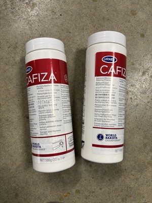 Cafiza Professional Espresso Machine Cleaning Powder 566 grams (2 Pack) - Mad...