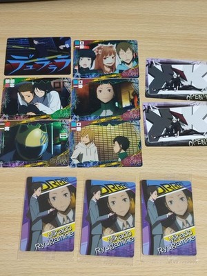 Durarara!! Mikado Ryugamine Wafer Card Sealed Set Anime Collectible