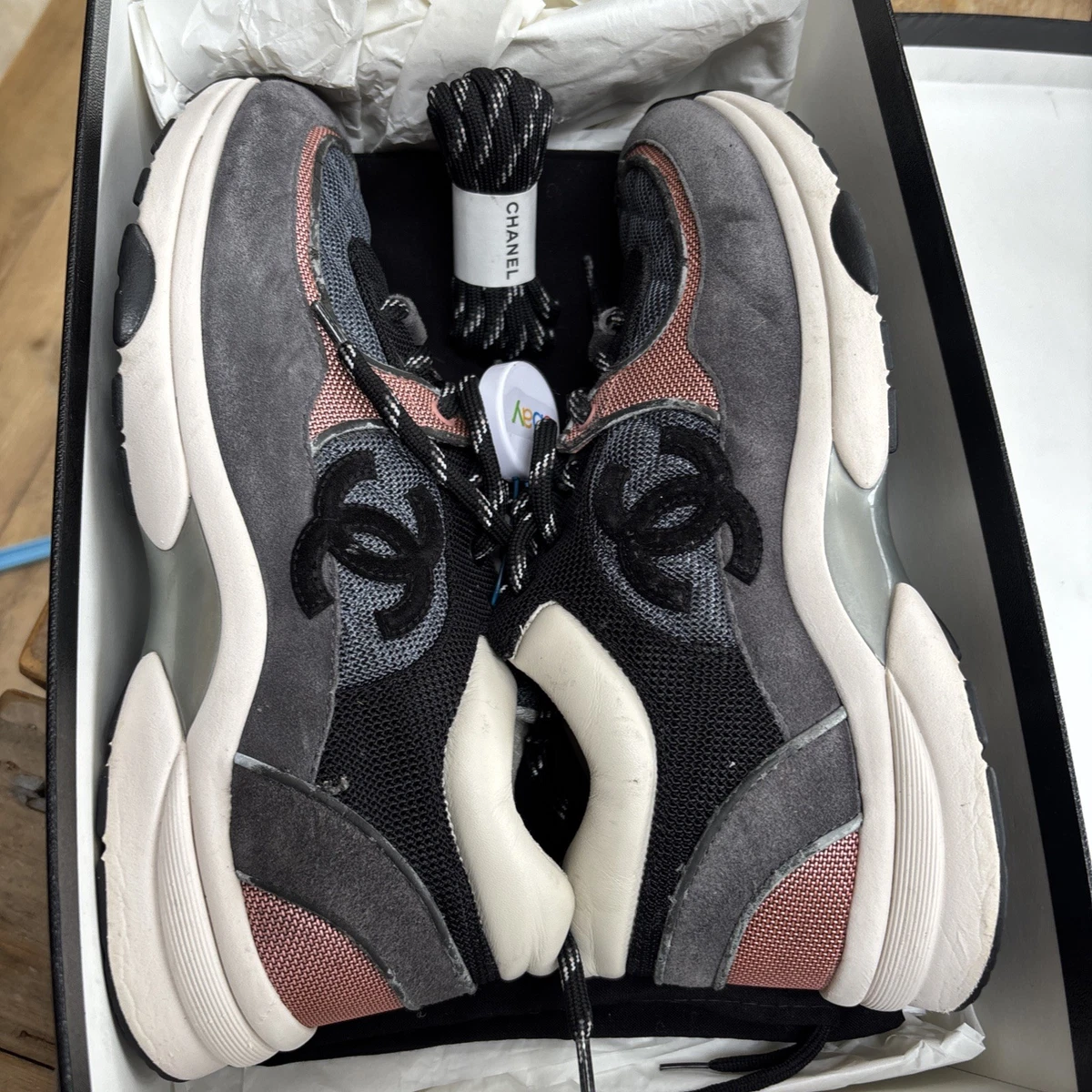 CHANEL Blue Athletic Shoes for Women for sale | eBay