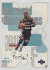 1997-98 Upper Deck Diamond Dimensions 72/100 Sean Elliott #DD19 xk5