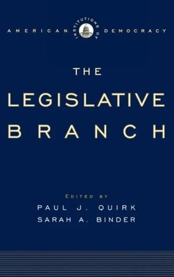 Legislative Branch Oxford University Press Hardback Oxford Univer
