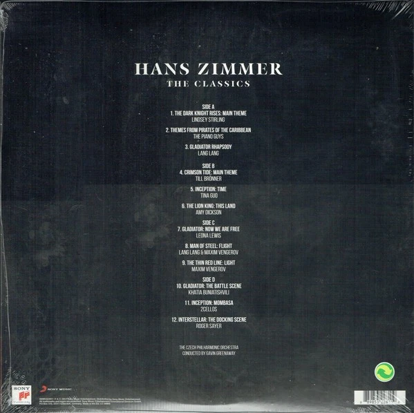Hans Zimmer - The Classics-2017 (M/[M) - "Vinyl Record" - Image 2 of 4