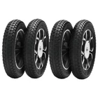 2/4pcs 12 1/2x2 1/4 Wheel Wheelchair Tire Rim for Electric Mobility Scooter Bike