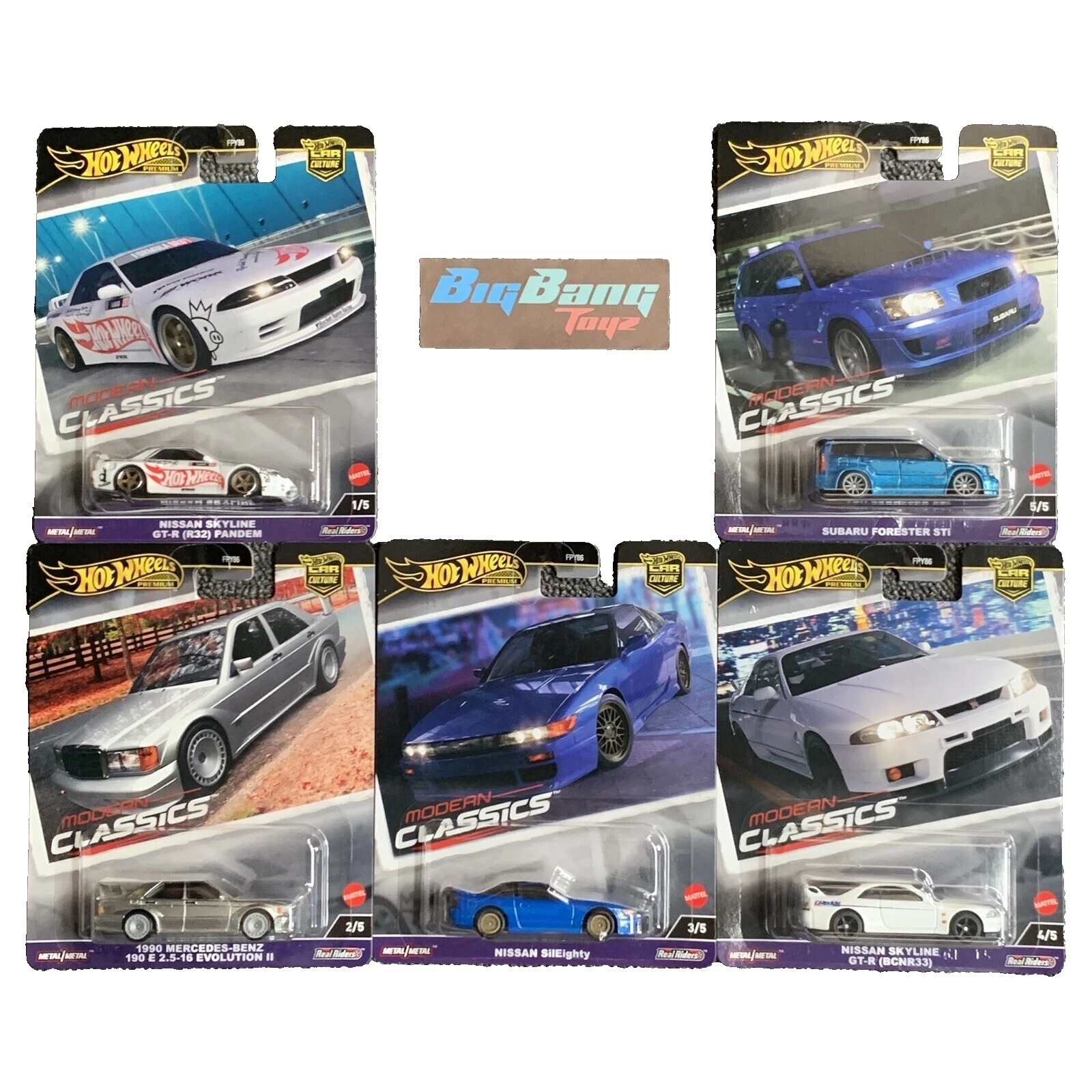 Hot Wheels Classics moderno Mercedes-Benz Diecast coches, camiones y camionetas