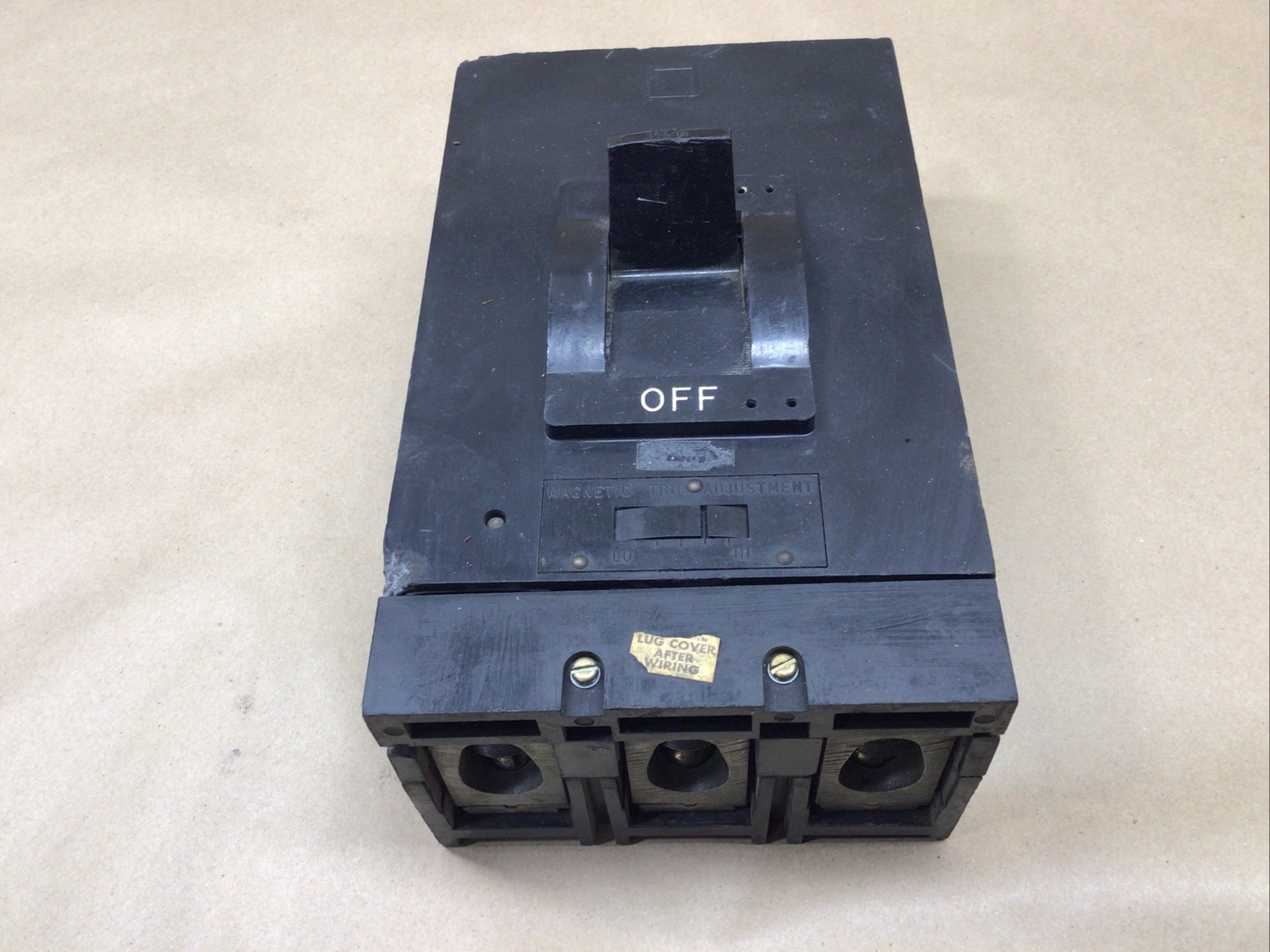 circuit breaker 250 Amp Trip Adjustment 3 Pole 50C67PR4 eBay