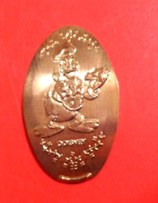 Tokyo Disneyland elongated penny JAPAN cent Donald Duck souvenir coin