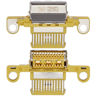 Charging Port Only For iPad 10 (2022) (Soldering Required) (Yellow) (10 Pack)