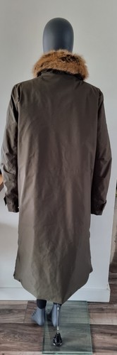 JOULES Wilcote Womens Waterproof Padded Raincoat Khaki Size 16 Rrp£129 - Picture 10 of 19