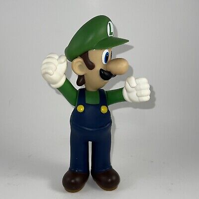 Super Mario Bros PVC Action Figure Toys para crianças, Luigi