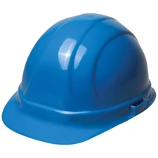 ERB 19956 Omega II Cap Style Hard Hat with Mega Ratchet Blue