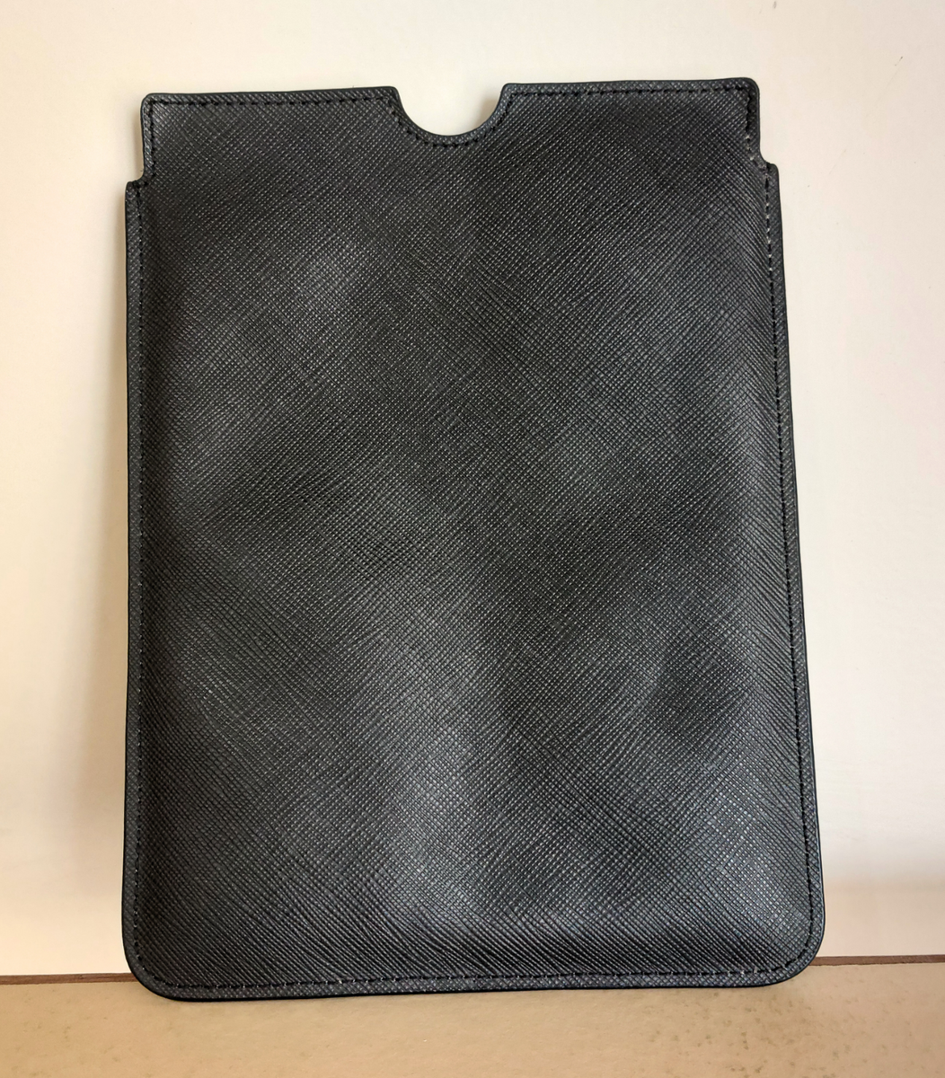Givenchy Black Coated Canvas Rottweiler ipad Mini Case Made in 