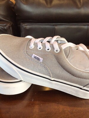 Vans Women's Old Skool Silver Sparkle Canvas Skate Shoes 👟 Size New In  Box