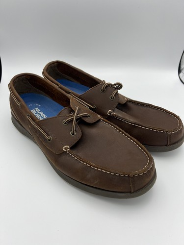 Nunn Bush Men’s Casual Bayside Boat Shoes Leather Upper Size 13
