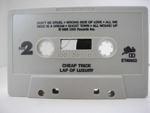 Cheap Trick Lap Of Luxury 1988 Epic Records ET40922 Cassette Tape Tested Working - Picture 3 of 7