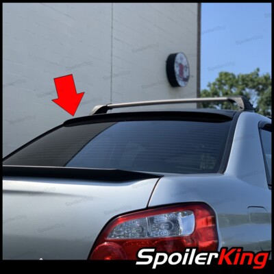 Rear Roof Spoiler Window Wing (Fits: Subaru Impreza WRX STI 2002-2007) 284R