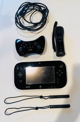 Nintendo Wii U Gamepad Console Set - Functional