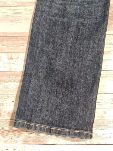Rock & Roll Denim Jeans 12 Regular Bootcut Dark Wash Mid Rise Stretch BB Gun - Picture 7 of 18