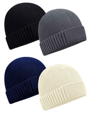 Beechfield Berretto Con Toppa In Cotone Biologico