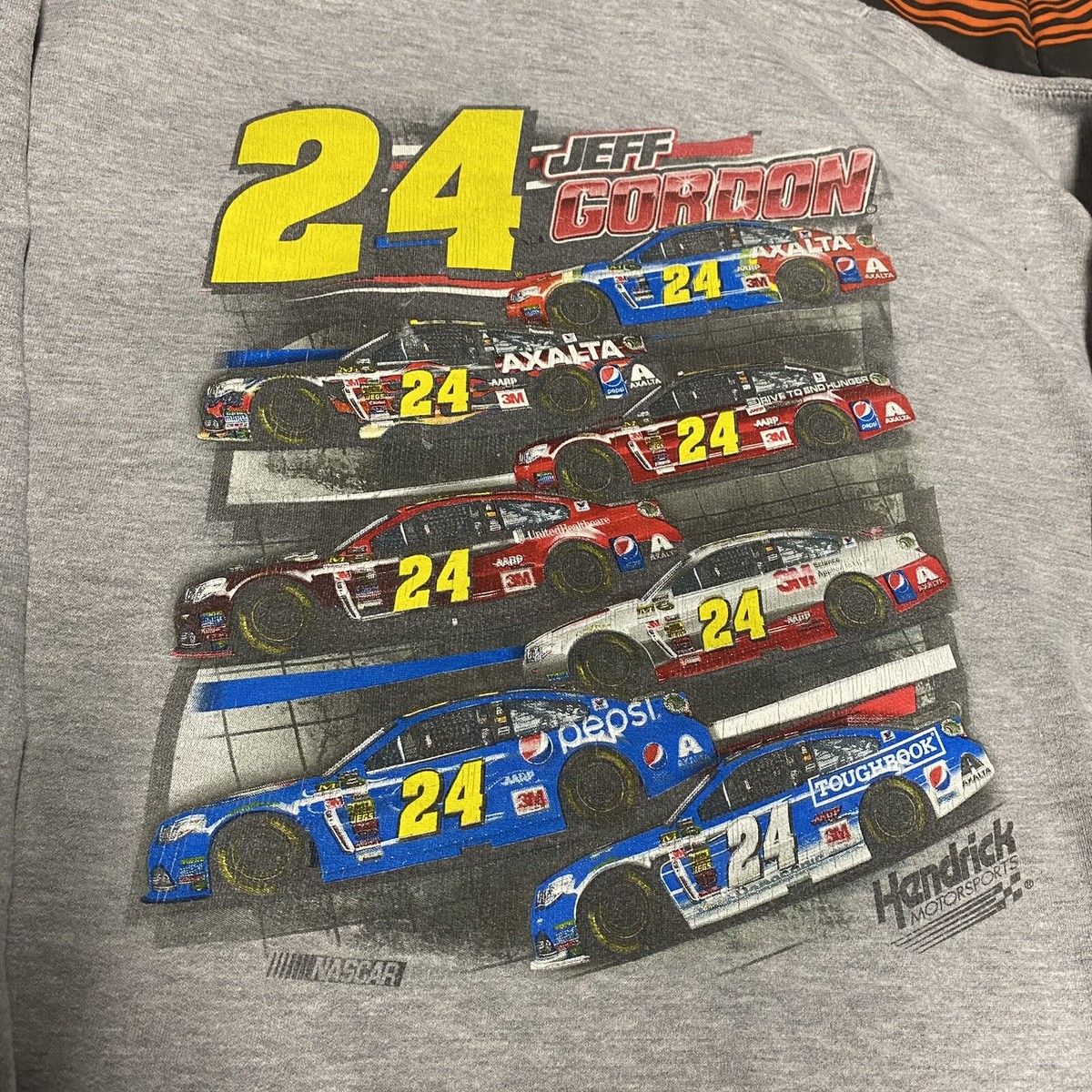 ヴィンテージラグ NASCAR Jeff Gordon 24 マルチカバー Vintage NASCAR #24 Jeff Gordon Hoodie Men's XL 90s VERY RARE