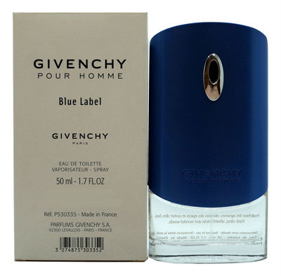 BLUE LABEL POUR HOMME BY GIVENCHY EAU DE TOILETTE SPRAY 50