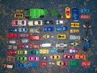 Lot of 53 Toys Cars & Other Vehicles W/ Some Extra Parts