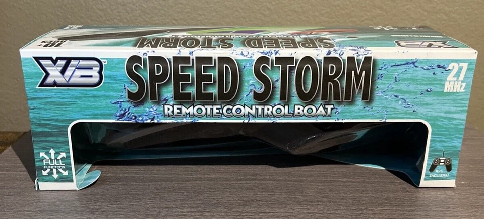 XVB Remote Control Speed Storm Boat 27 MHz New in Box See Photos for Quality - Image 2 of 4