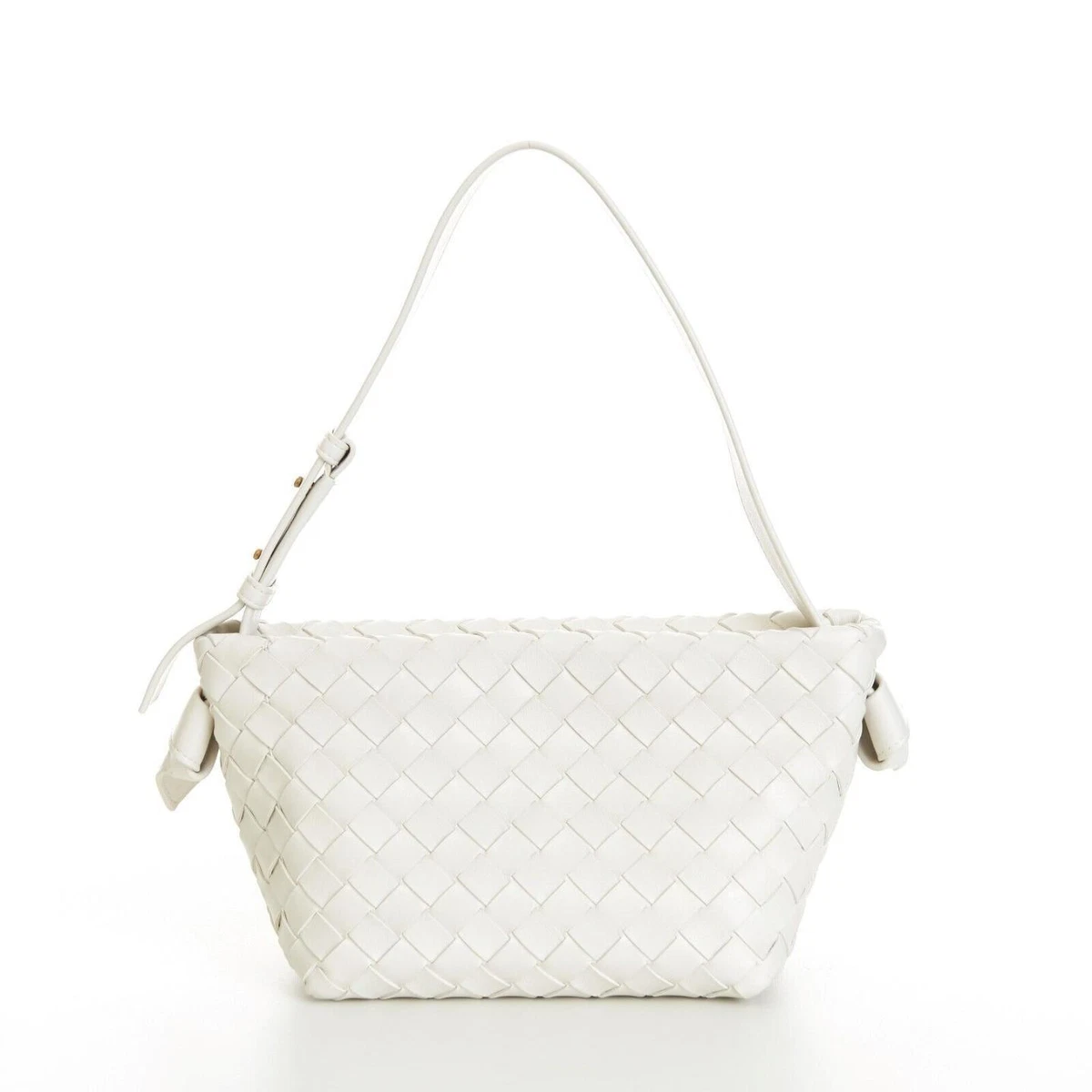 Bottega Veneta Loop Intrecciato Leather Crossbody Bag