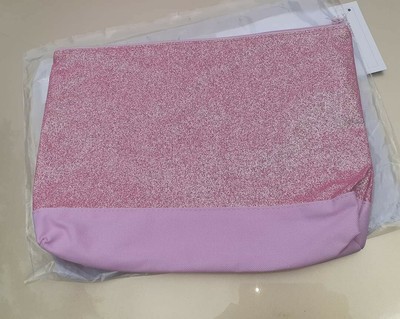 glitter zipper pouch