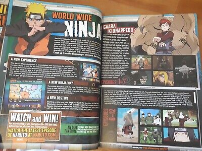 NARUTO SHIPPUDEN EPISODE GUIDE SHONEN JUMP COLLECTOR SUMMER 2009 MANGA ANIME  HTF