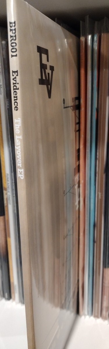 RARE! Evidence ‎The Layover EP Blue Vinyl 2022 ReIssue /200