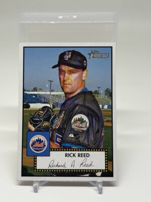 Rick Reed Mets Card 2001 Topps Heritage #379 Rick Reed Mets | eBay