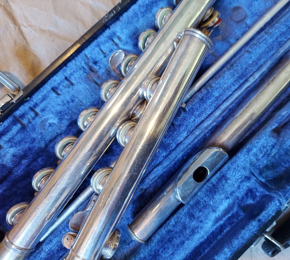 Gemeinhardt M3 B-Foot Sterling Silver Head Open Hole Flute