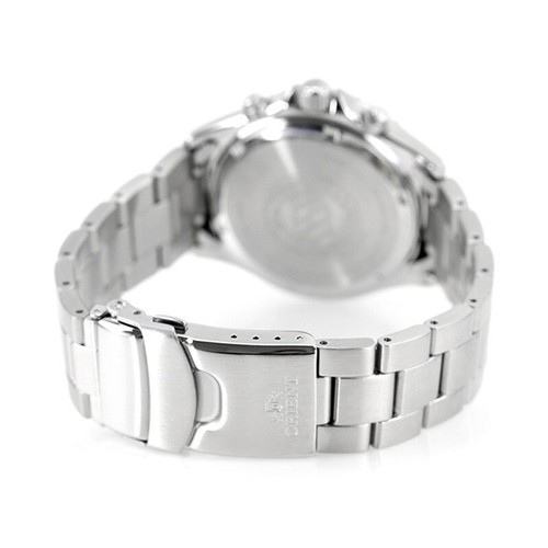 Orologio Uomo Orient Mako RN-TX0203S Panda Quadrante Bianco Cronografo Analogico Solare NUOVO - Foto 5 di 11
