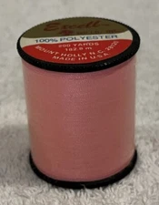Vtg NOS Excell Pink 100% Polyester 200 Yards General Sewing Thread USA Made