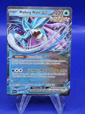 Temporal Forces Walking Wake ex 050/162 - Pokemon TCG - Double