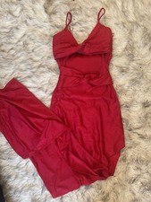 Windsor Red Nylon Dress