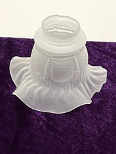 Wunderschöne Antik Lampen Glasschirm Höhe 10,5 cm