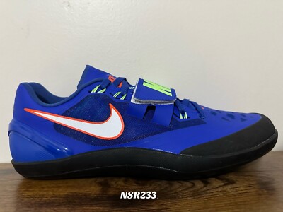 NIKE ZOOM ROTATIONAL 6 RACER BLUE TRACK & FIELD THROW SHOES 685131