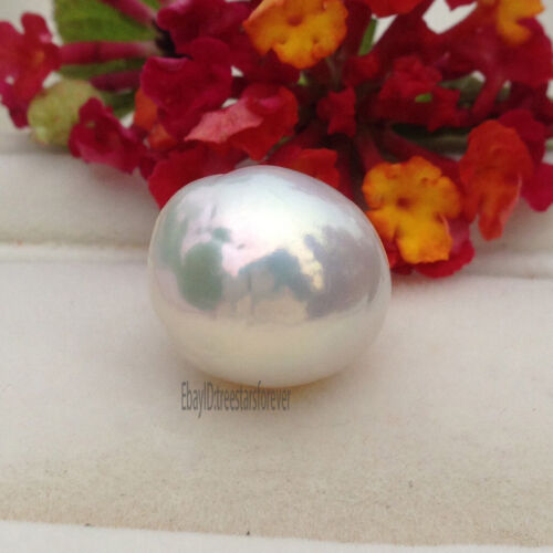 12,5*14 mm increíble perla natural suelta genuina Edison #ED46 - Imagen 1 de 9